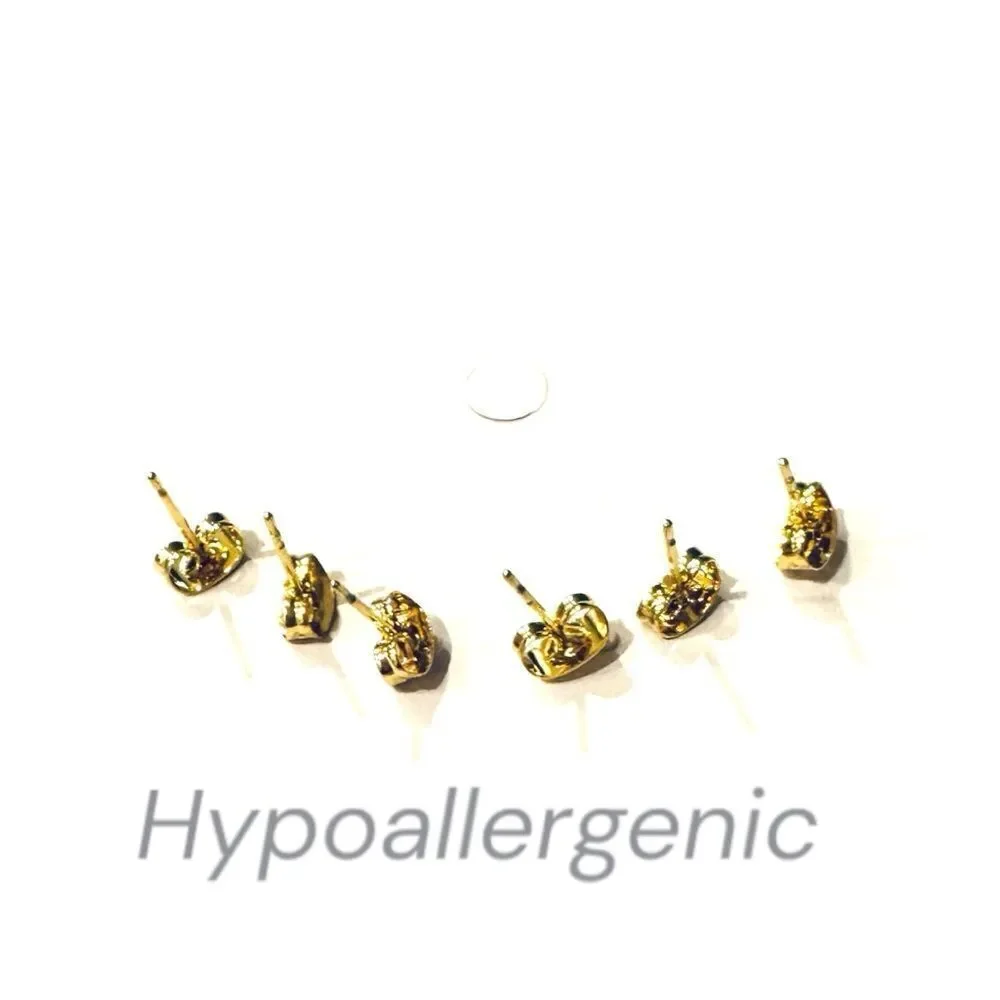 Labubu 3 pairs of hypoallergenic earrings